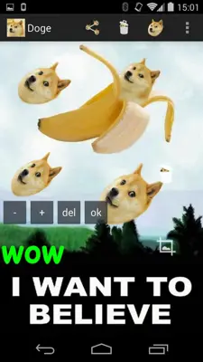 Doge android App screenshot 2